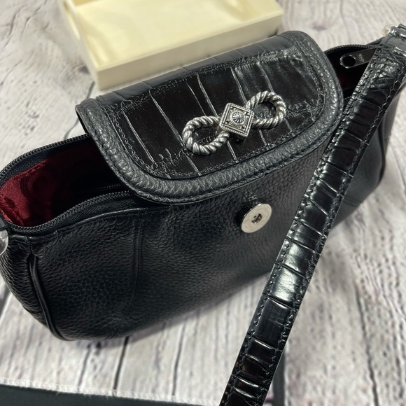 Brighton Leather Small Flap Bag - Picture 9 of 11